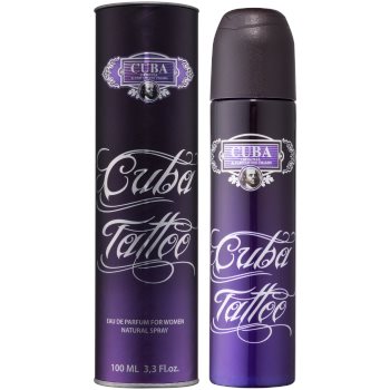 Cuba Tattoo Eau de Parfum pentru femei - imagine 3